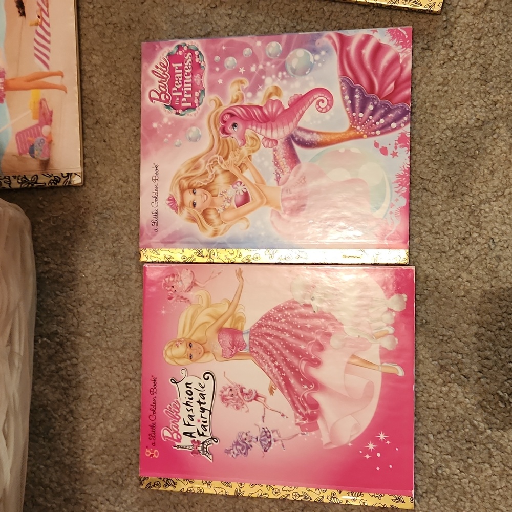 12 Barbie Golden books modern & vintage - Picture 2 of 7
